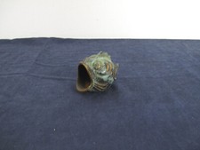 Schöner Bronze Fisch Aschenbecher Walter Bosse Design