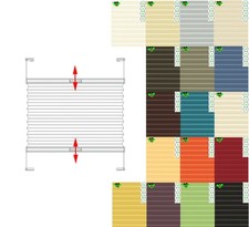 Plissee cosiflor vs2 - plissee, cosiflor®