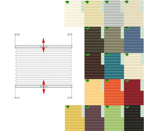Plissee cosiflor vs2 - plissee,