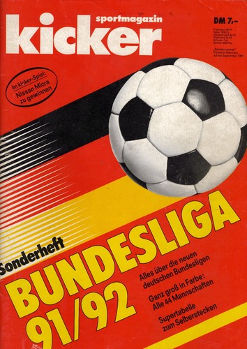 Kicker bundesliga sonderheft - kicker,