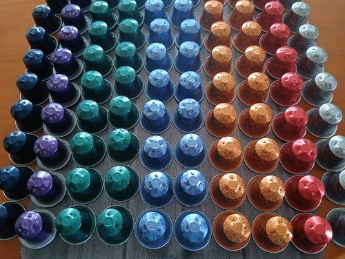 100 leere nespresso - nespresso, kapseln