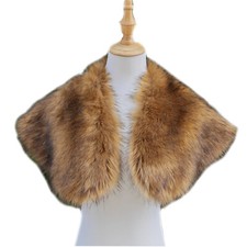 Men Viking Faux Fur Shawl