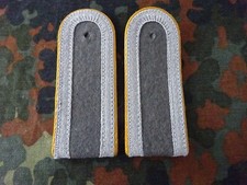 Original DDR NVA Dienstgrad  Nachrichten-Truppe Unteroffizier gelb