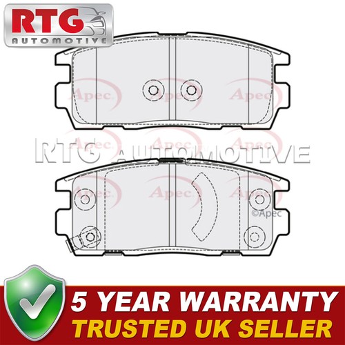 Rear brake pads set fits - pads,
