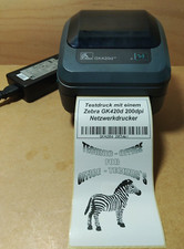 GK42-202220-000 Zebra Labeldrucker GK420d, 200dpi LAN, USB