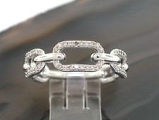 Brillant Ring 585 Weißgold 14Kt Gold 52 Brillanten total 0,25ct Top Crystal