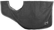 Harrys Horse Ausreitdecke Teddyfleece anthrazit Fleecedecke Nierendecke