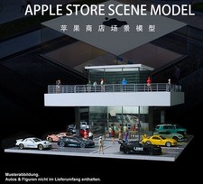 Diorama - APPLE Gadget Store Scene - 30x30x16 cm  -  - More Art 1:64