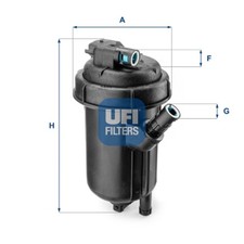 UFI Kraftstofffilter 55.125.00