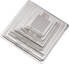 36pcs bga reballing - bga, stencils