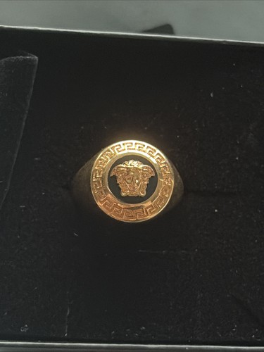 Versace runder schwarz gold - versace,