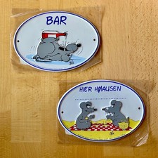 Uli Stein Blechschild BAR /