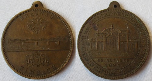 Bronze medaille erinnerung - medaille, an