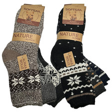 3 Paar Alpaka Socken Herren