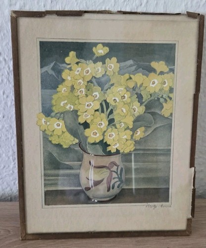 Original aquarell gelbe - original,