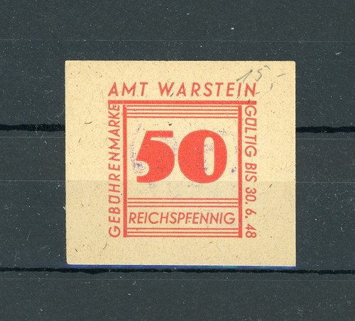Warstein pfennig notgeld - warstein, (