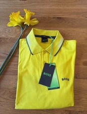 Hugo Boss Polo Shirt S gelb