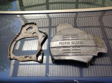 Moto Guzzi Nuovo Falcone Schwungradabdeckung Motordeckel Abdeckung Deckel Links 