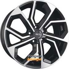 4 Alufelgen PLATIN P 97 Black