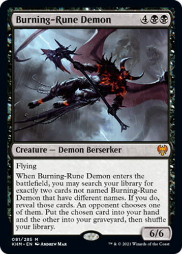 Burning rune demon - burning-rune,