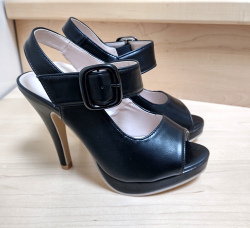 Sexy peep toe plateau high - peep-toe,