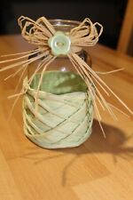 1x Mini Glasvase | Dekovase | Glasvase | Vase | Glasflasche 13 cm