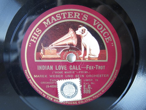78rpm marek weber orch - weber, spielt