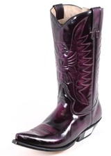 12 Westernstiefel Bikerstiefel