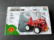 ALEXANDER 1607 Constructor Hero Feuerwehr Metall Bausatz 148 Teile 8 Jahre
