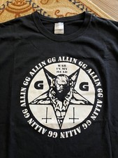 Vintage rare GG Allin "War in