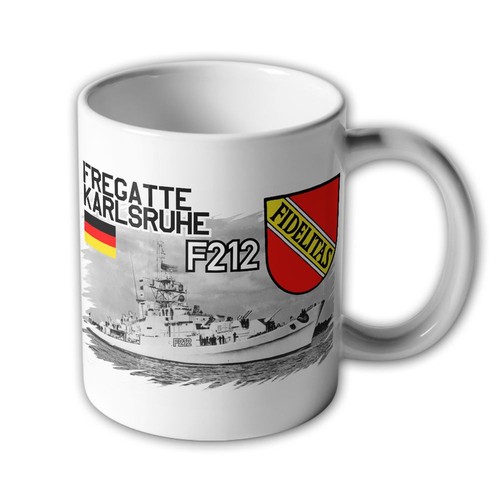 Tasse fregatte karlsruhe f212 - karlsruhe,