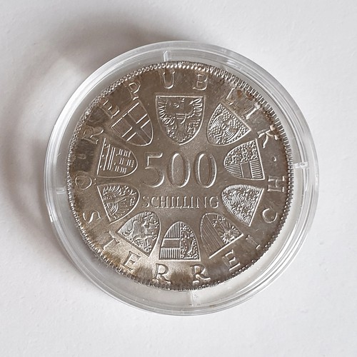 österreich silbermünze 500 - silbermünze,