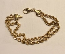 333er gelbgold kordel kette - 333er, kordel‑kette