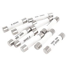 10 Stück 6mmx30mm 20A fle