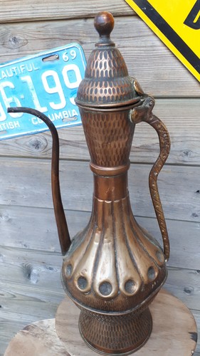 49cm kupferkanne tee kupfer