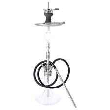 Luna Hookah Bigima Shisha Wasserpfeife Hookah Silber Aluminium Komplettset Neu
