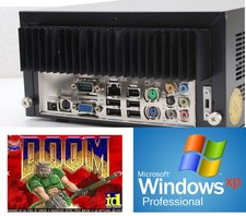 KOMPAKTER MINI CUBE COMPUTER  CPU 1,6 GHz RS-232 TV-OUT SOUND 160GB 1GB PC WinXP