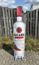 Bacardi Razz Papp Aufsteller Deko ca.2m hoch beidseitig bedruckt Partykeller