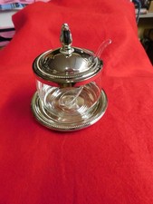 Geleedose  von WMF, versilbert, anlaufgeschützt,  Marmeladenglas,  NEU