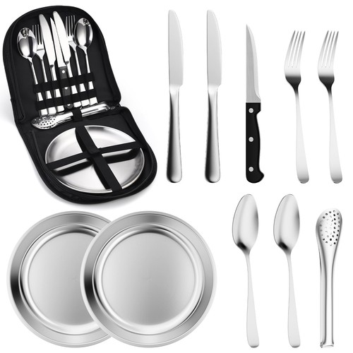 Camping tableware set - camping, 2