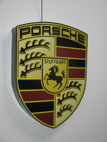 Porsche wandlampe - porsche, /