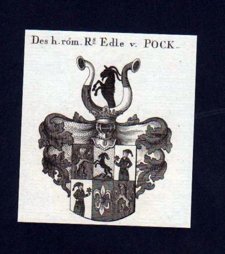 1780 edle pock - pock, heraldik