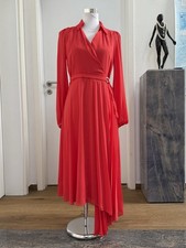 ? Power-Red Elegantes Kleid UK 10 36 Midikleid Asymmetrisch Ungetragen Wie Neu
