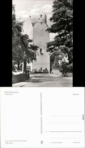 Ansichtskarte bad liebenwerda - bad,