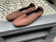 Arche Slipper Braun Gr,38 Wildleder