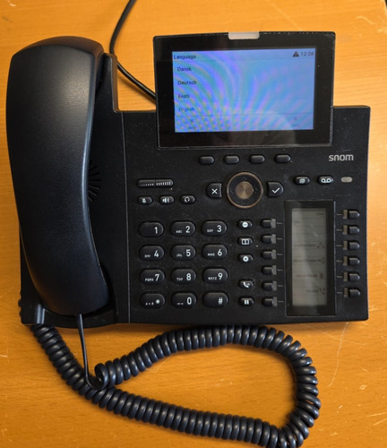 Snom d385 telefon voip mit - d385, ip-telefon