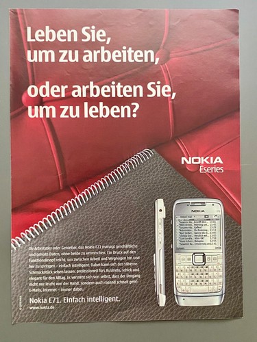 Nokia e71 einfach intelligent - nokia,