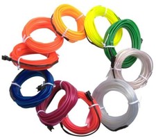  EL Innenraumbeleuchtung Ambiente Lichtleiste für Audi A1 A2 A3 A4, kein LED