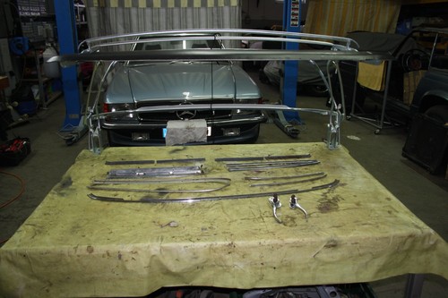 W113 pagode softtop verdeck - pagode,