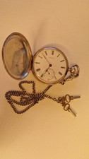 H Moser Cie Taschenuhr 800er Silber Um 1900